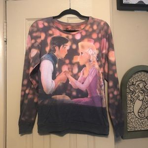 Disney Tangled Lantern Scene Hot Topic Pullover